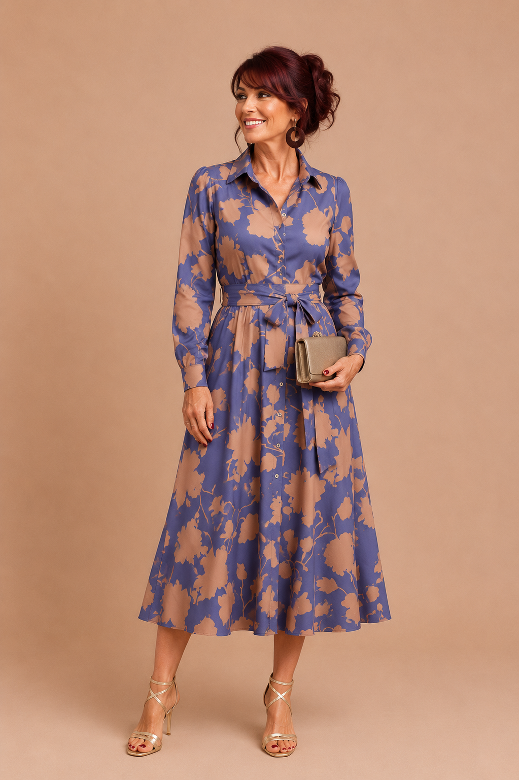 ALEA™ - Floral Elegance Dress