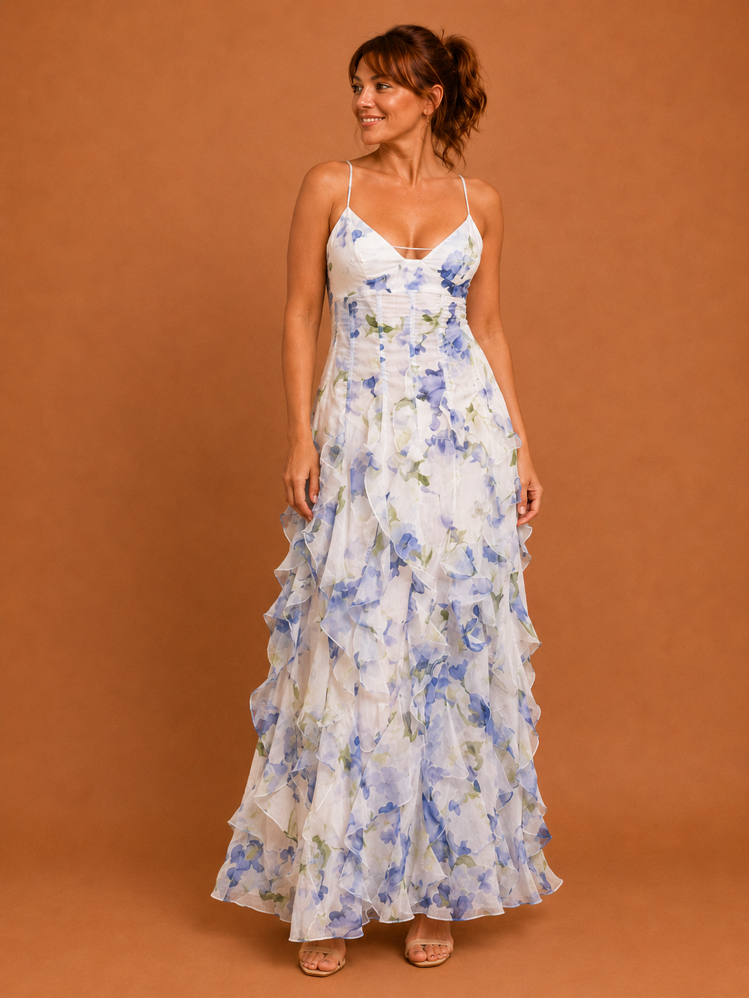 Shanna | Elegant Ruffle Dress