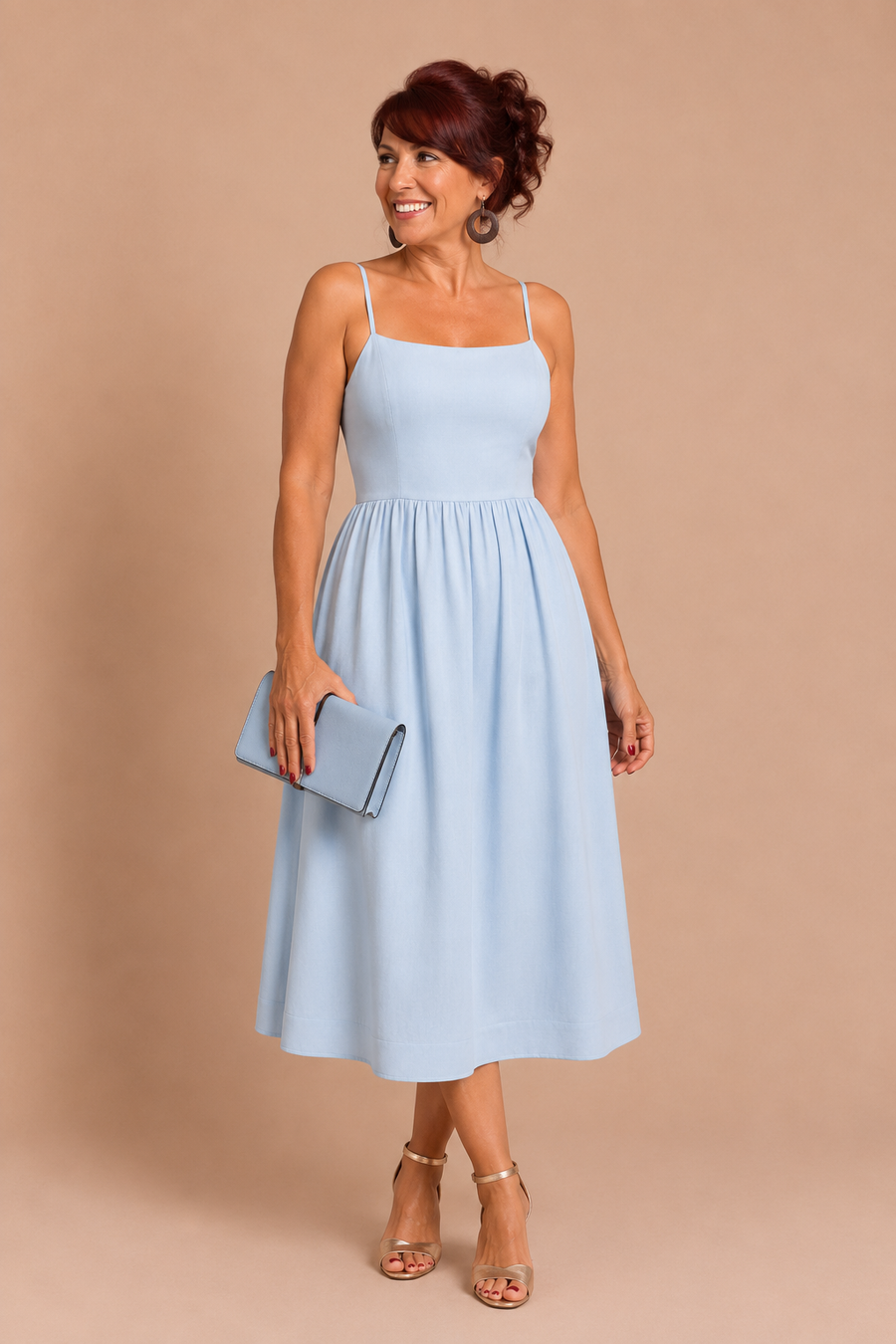 ANNETTE™ - Modern Grace Midi Dress