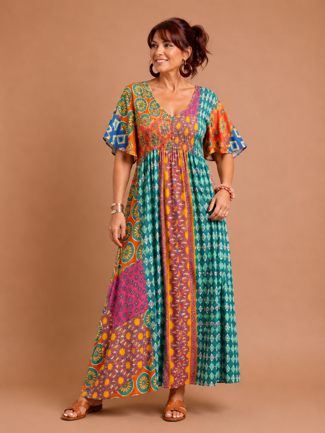 KIMI™ - Free Spirit Flowy Maxi Dress