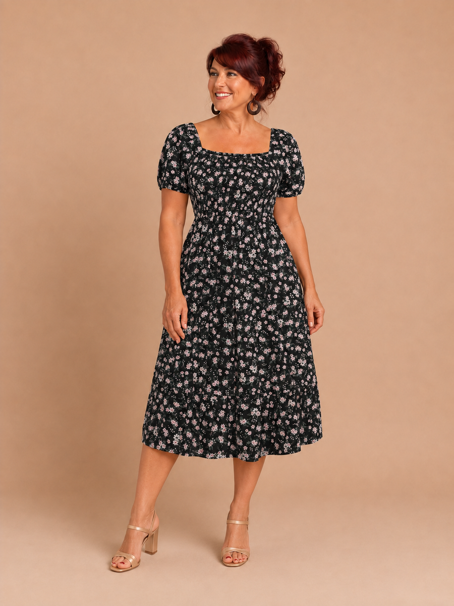 JOSIANE™- Romantic Floral Dress