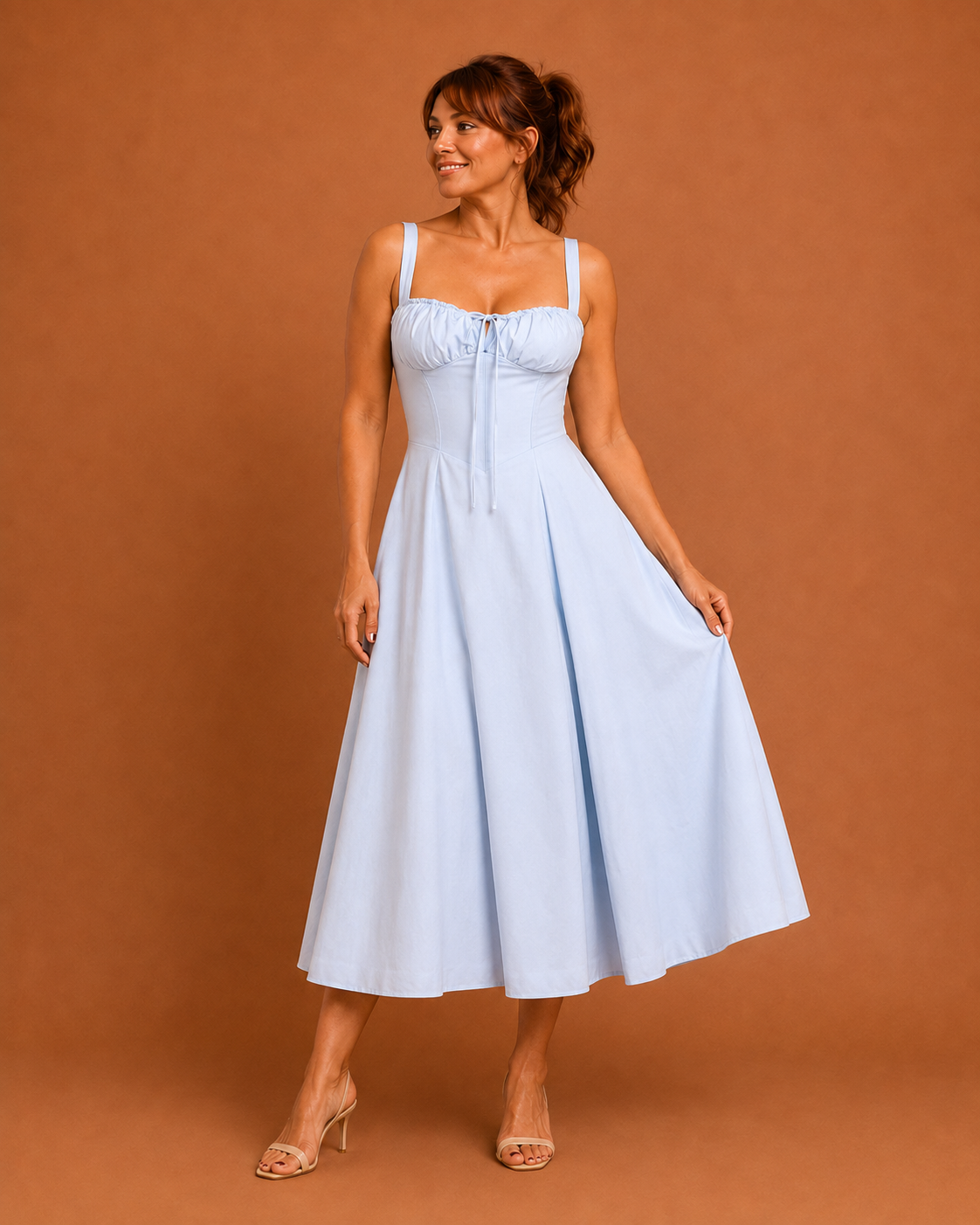 ELENA™ – Chic Corset Milkmaid Dress