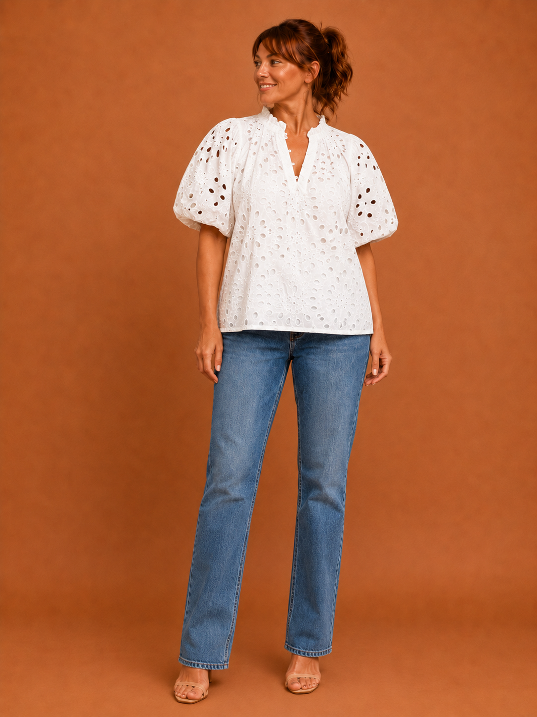 MAYUMI™ – Elegant Chic Puff Sleeve Long Sleeve Top